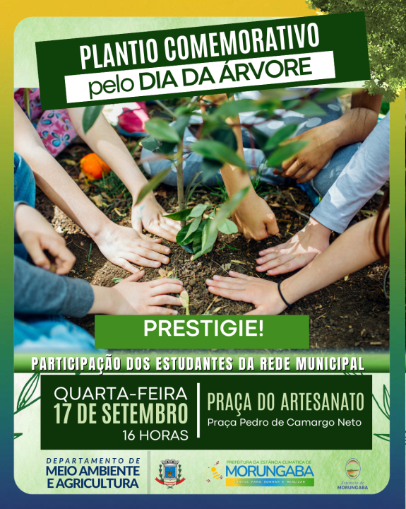 Dia da árvore: vamos plantar o futuro!
