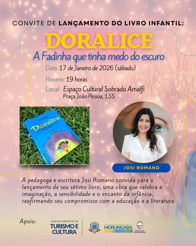 Convite especial: lançamento literário em Morungaba!