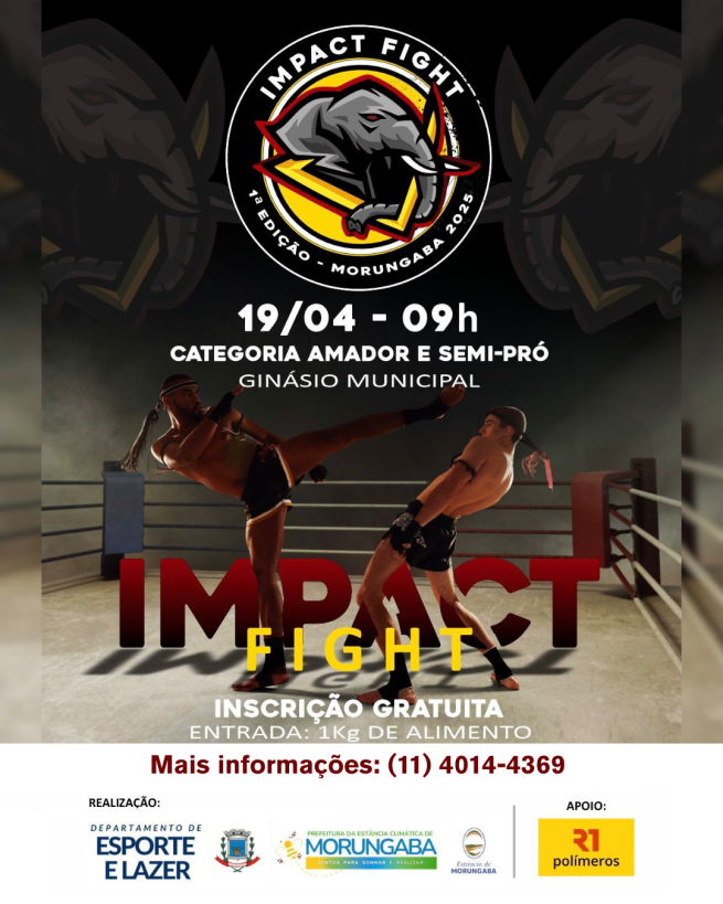 O ESPORTE E A SOLIDARIEDADE ENTRAM NO RINGUE JUNTOS!