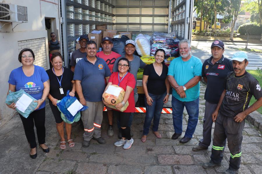 Morungabenses enviam 3 toneladas de suprimentos para o Rio Grande do Sul