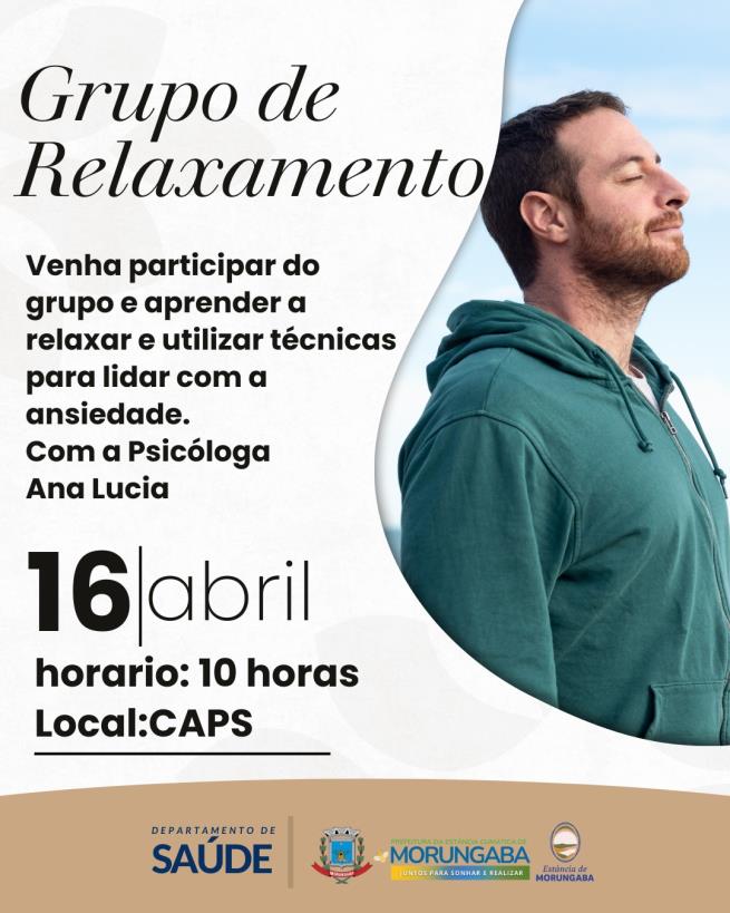 GRUPO DE RELAXAMENTO