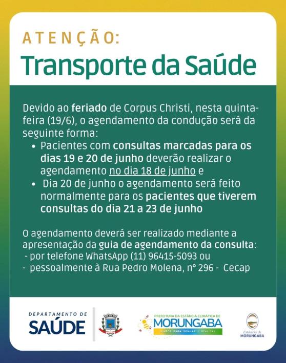Transporte da Saúde