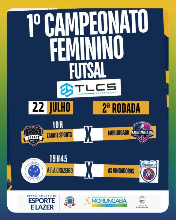 2° Rodada do Campeonato Interno Feminino de Futsal