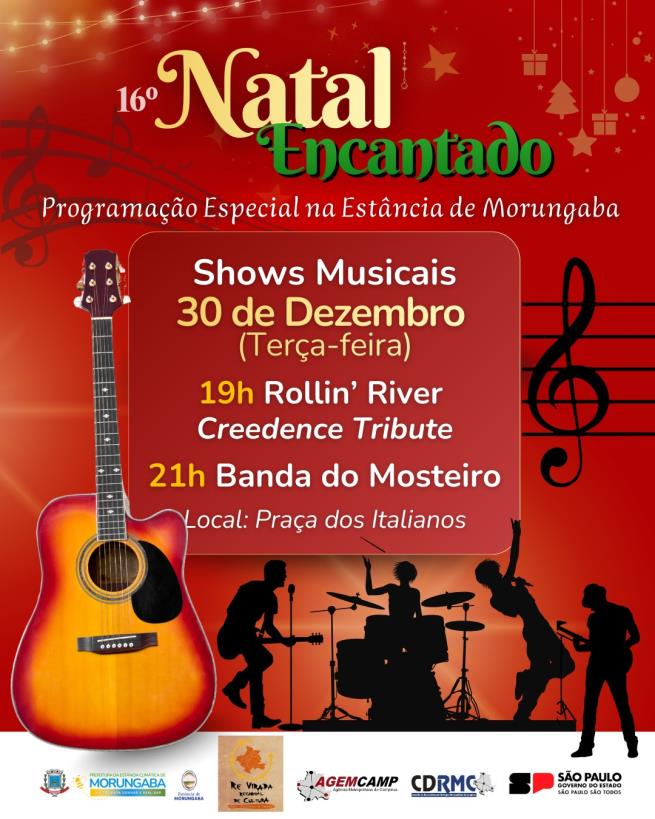 GRANDES SHOWS NA PRAÇA DOS ITALIANOS: NOITE DE CLÁSSICOS E ENERGIA!