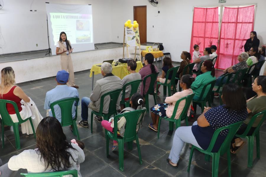 Setembro Amarelo: CRAS promove palestra de valorização à vida