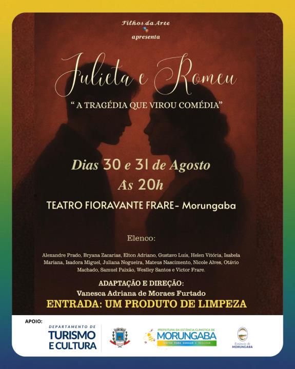 "JULIETA E ROMEU: A TRAGÉDIA QUE VIROU COMÉDIA"