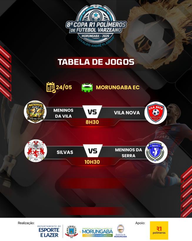 8° COPA R1 POLÍMEROS DE FUTEBOL VARZEANO
