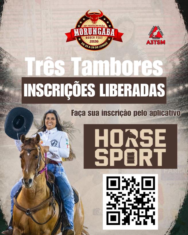 A poeira vai subir em Morungaba!