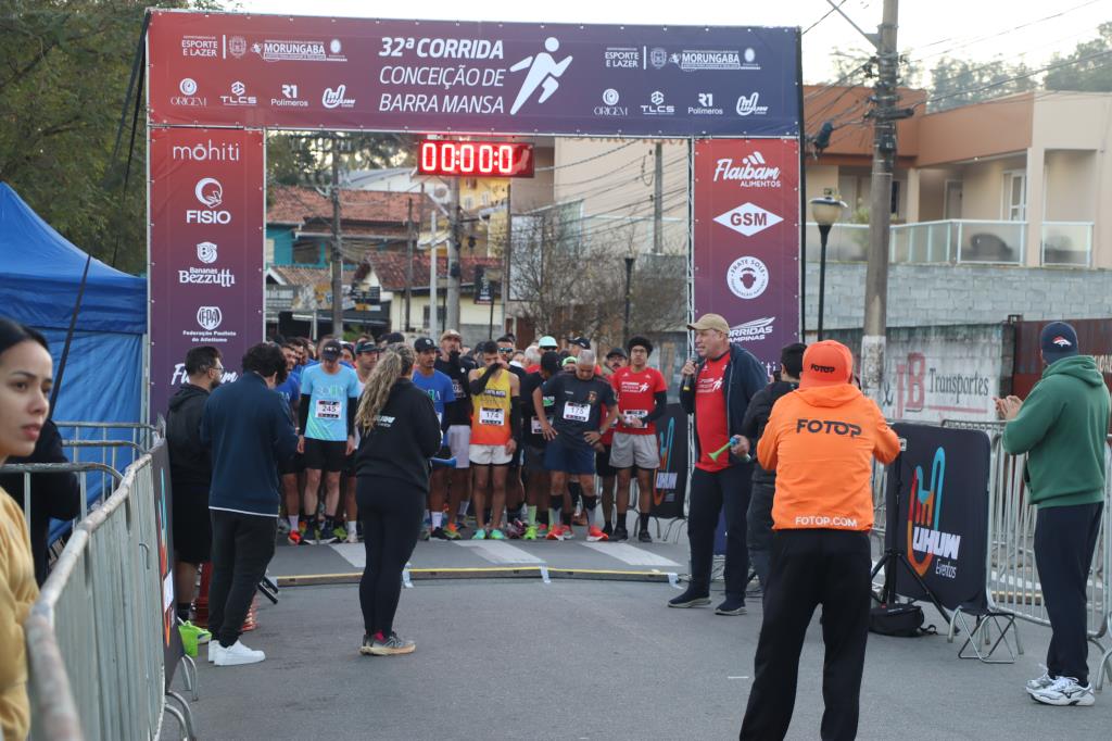32ª Corrida Conceição de Barra Mansa reúne centenas de participantes em Morungaba