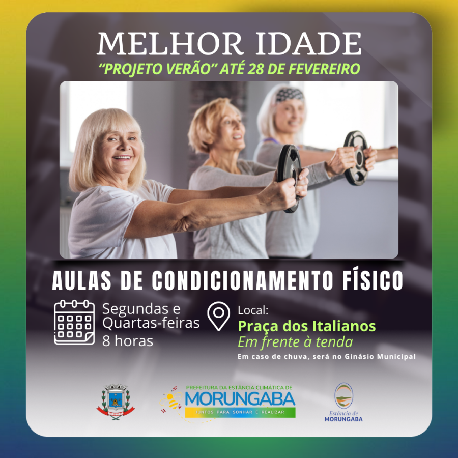 PROJETO VERÃO PARA A MELHOR IDADE