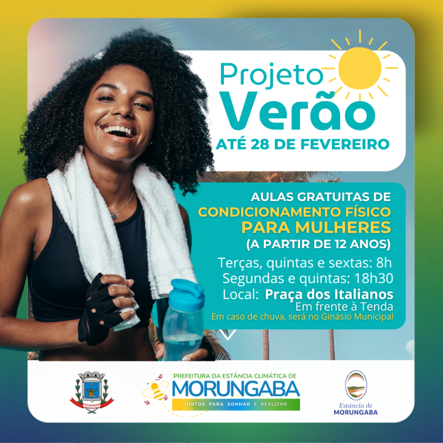 PROJETO VERÃO PARA MULHERES