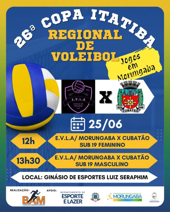 26° Copa Itatiba regional de voleibol