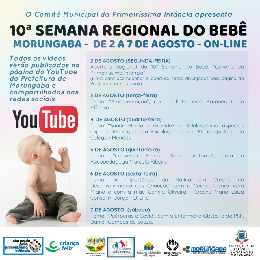 Prefeitura de Morungaba promove “Semana do Bebê”