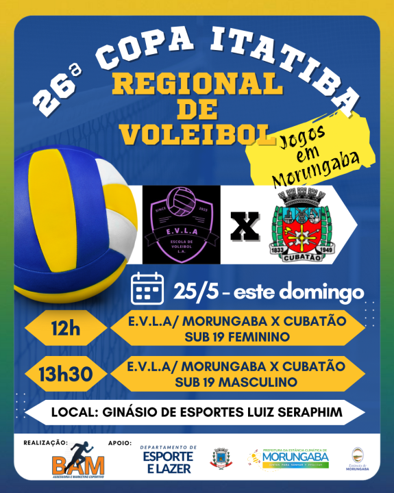 26° Copa Itatiba regional de voleibol