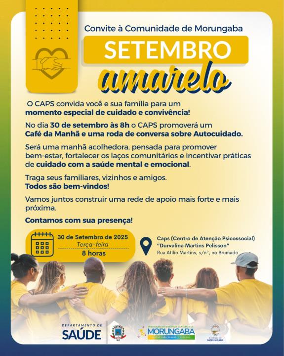 CONVITE À COMUNIDADE DE MORUNGABA