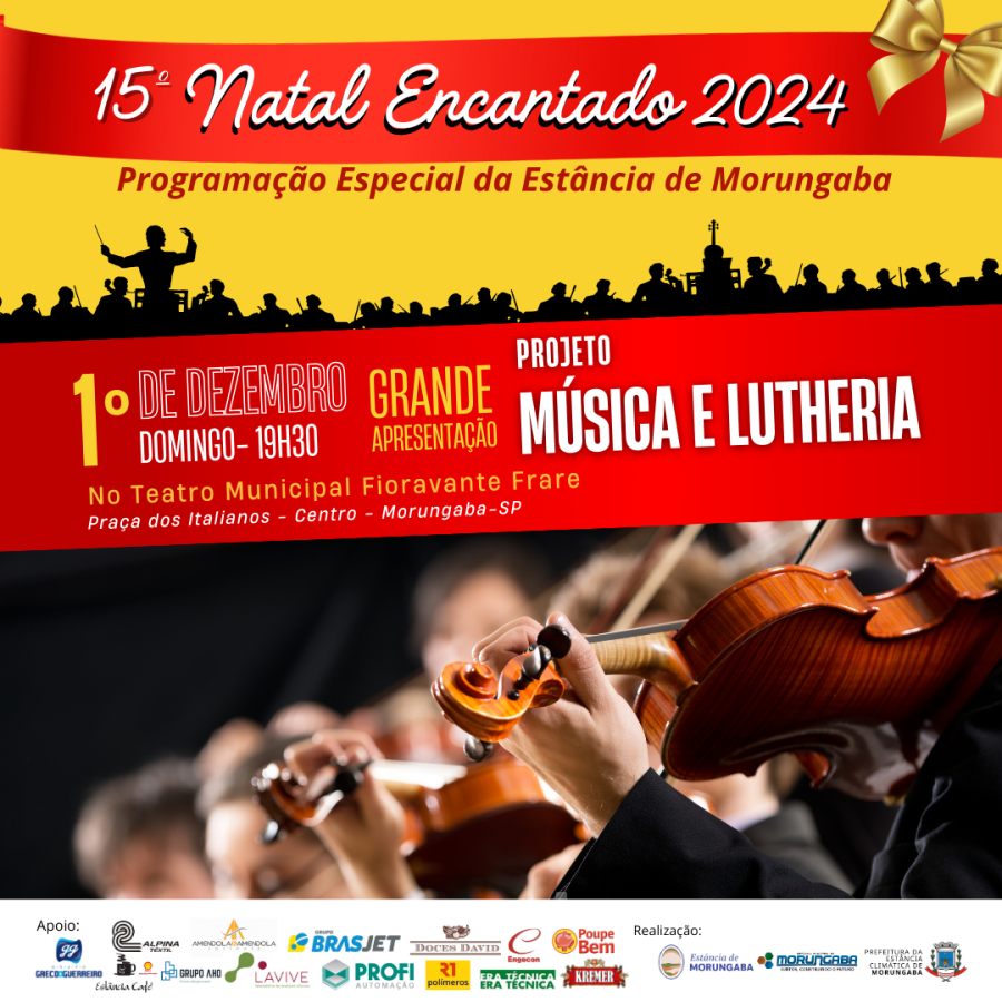 PROJETO MÚSICA E LUTHERIA NO 15° NATAL ENCANTADO