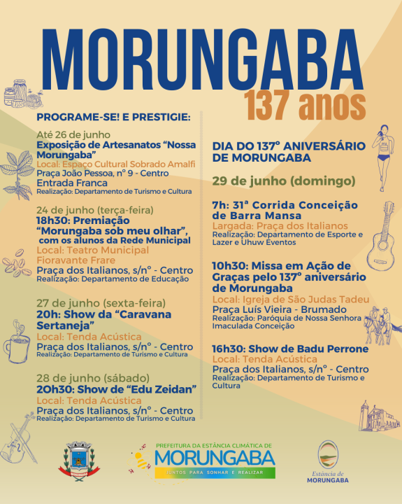 Morungaba 137 anos