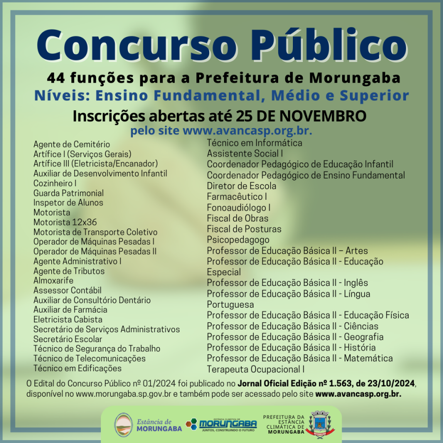 CONCURSO PÚBLICO