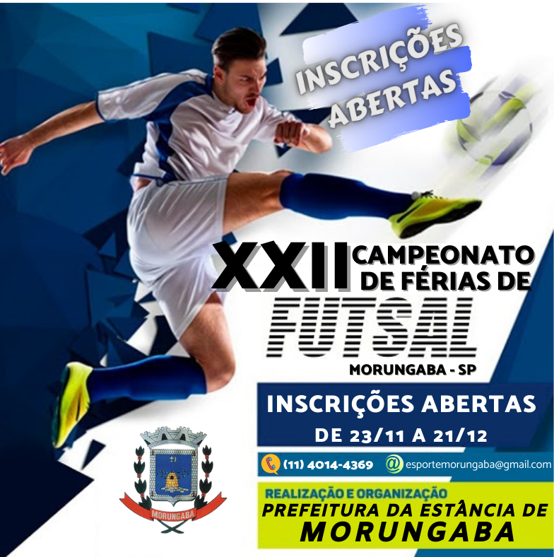 Abertas inscrições para Campeonato de Futsal 