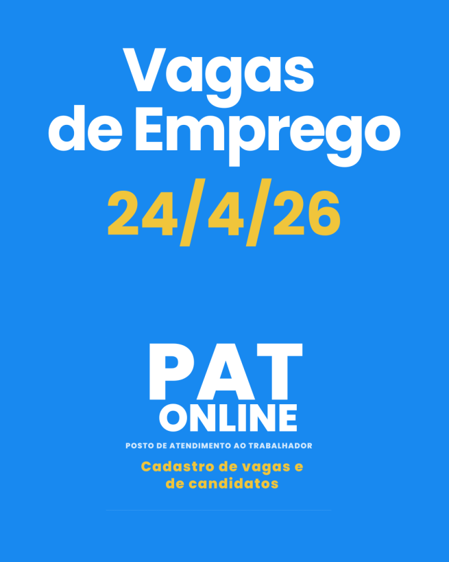 VAGAS DE EMPREGO