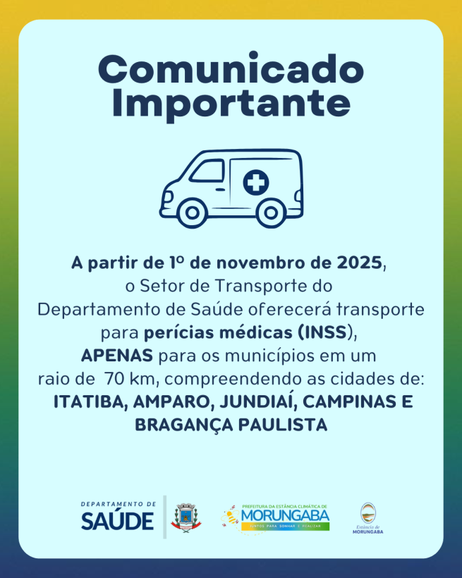 COMUNICADO IMPORTANTE