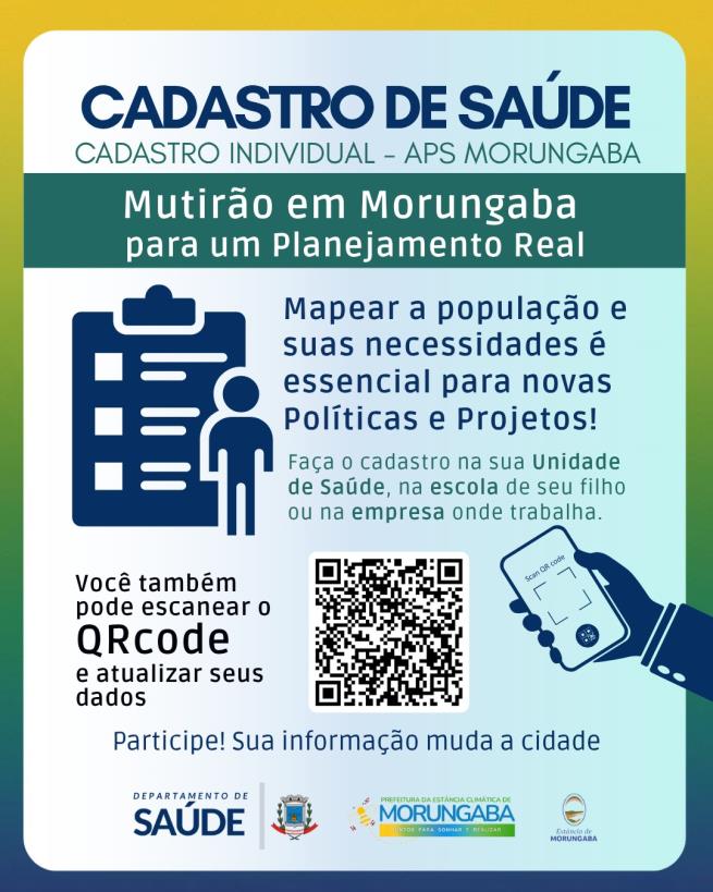 CADASTRO DE SAÚDE – INDIVIDUAL | APS MORUNGABA