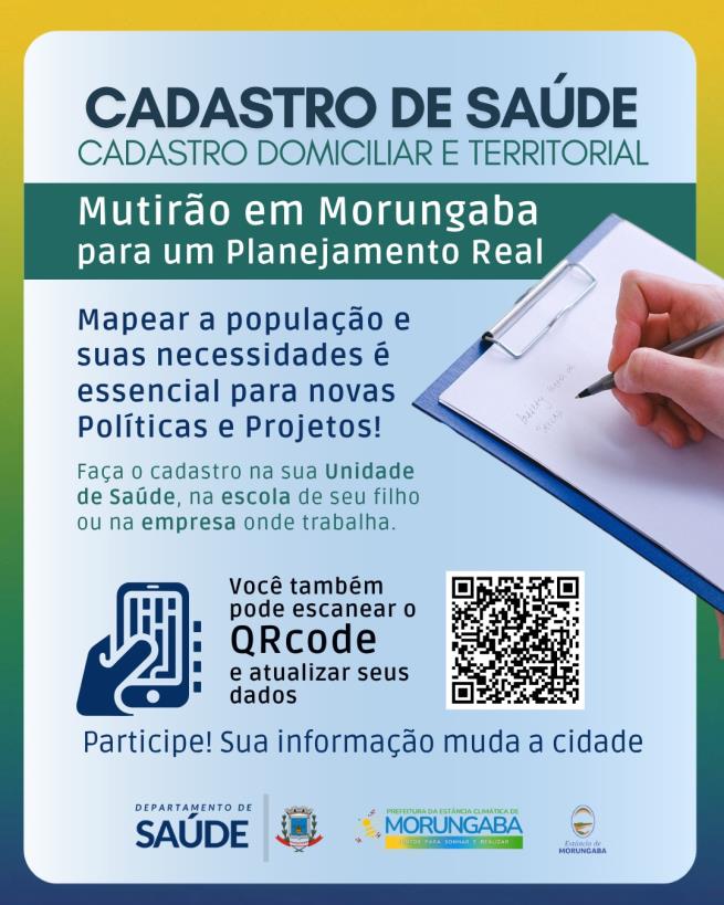 CADASTRO DE SAÚDE – DOMICILIAR E TERRITORIAL