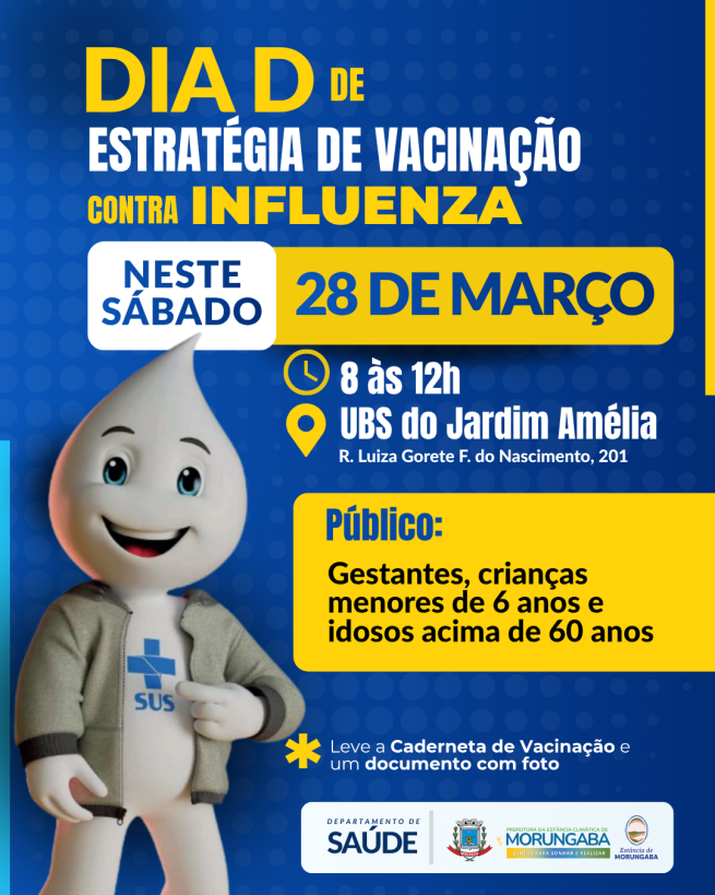 DIA D DE VACINAÇÃO CONTRA A GRIPE