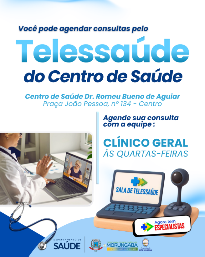 MAIS TECNOLOGIA E FACILIDADE NA SUA SAÚDE!