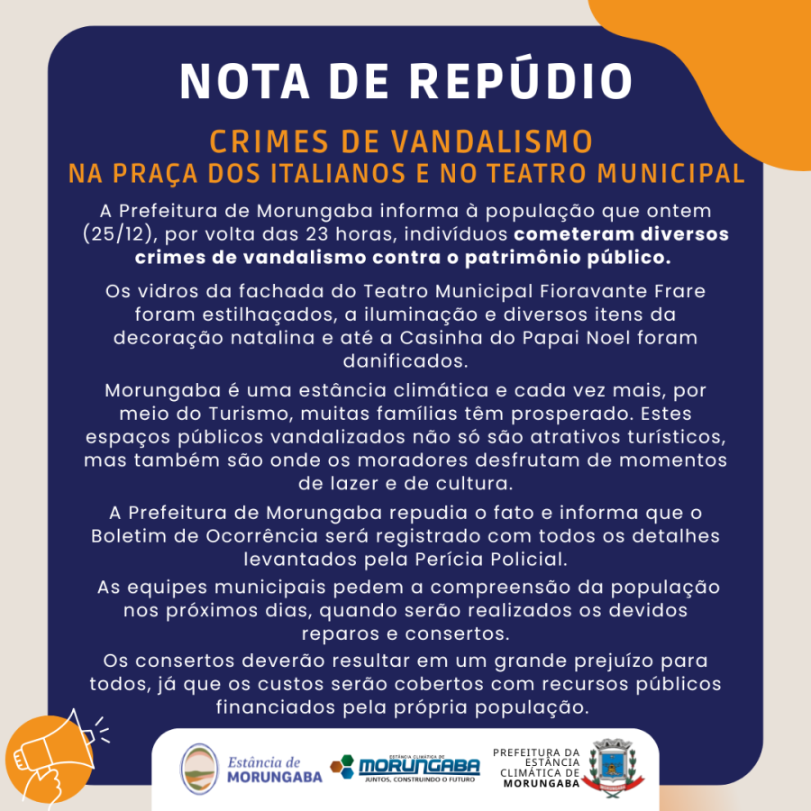 NOTA DE REPÚDIO