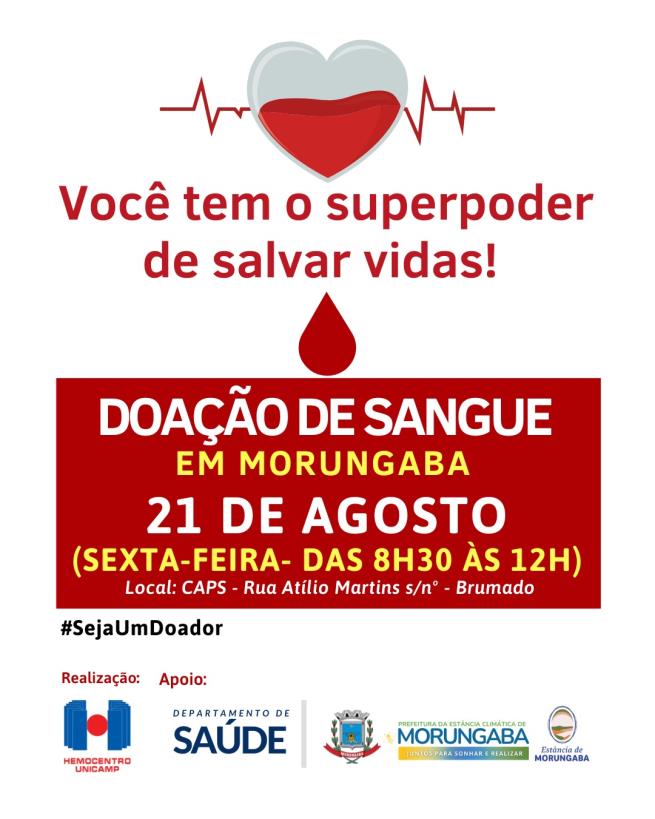 Você tem o superpoder de salvar vidas!