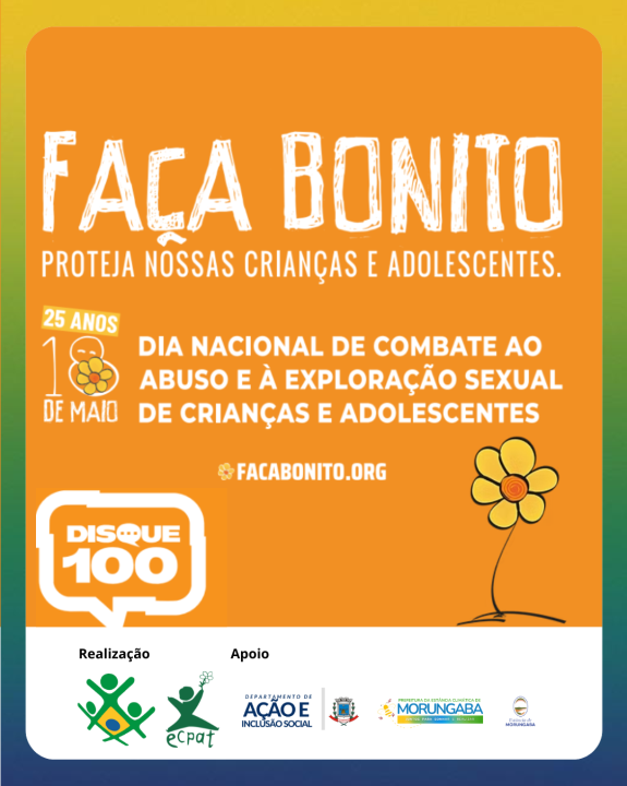 Maio Laranja - contra a exploração e abuso sexual infantil no Brasil