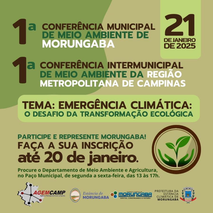 1ª Conferência Intermunicipal de Meio Ambiente da Região Metropolitana de Campinas