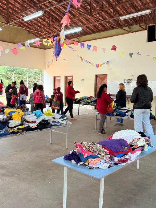 Fundo Social promove mais uma etapa de distribuição de agasalhos