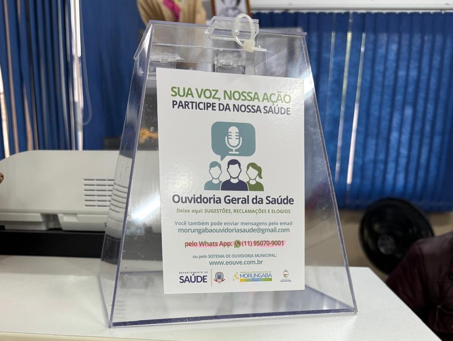 Prefeitura de Morungaba lança Ouvidoria Geral da Saúde