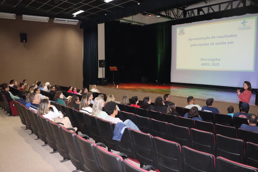 Prefeitura apresenta resultados e homenageia servidores da Saúde