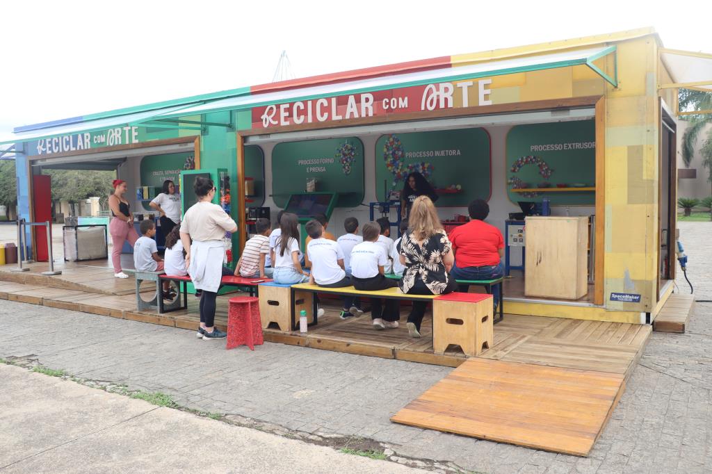 Morungaba recebe contêiner do projeto “Reciclar com Arte” até o dia 16 de novembro