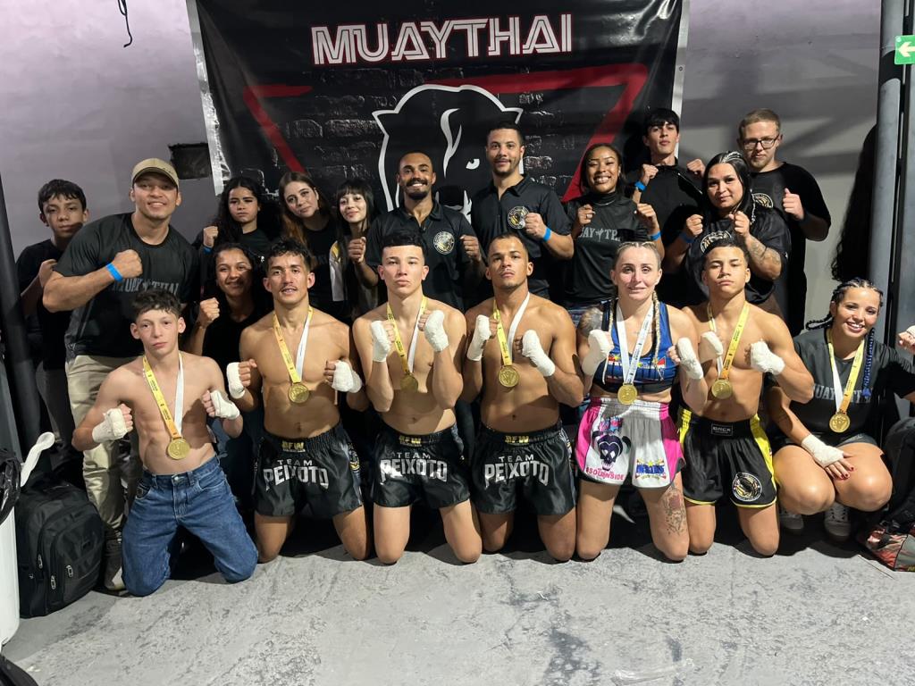 Atletas morungabenses de Muay Thai conquistam sete medalhas em Jaguariúna