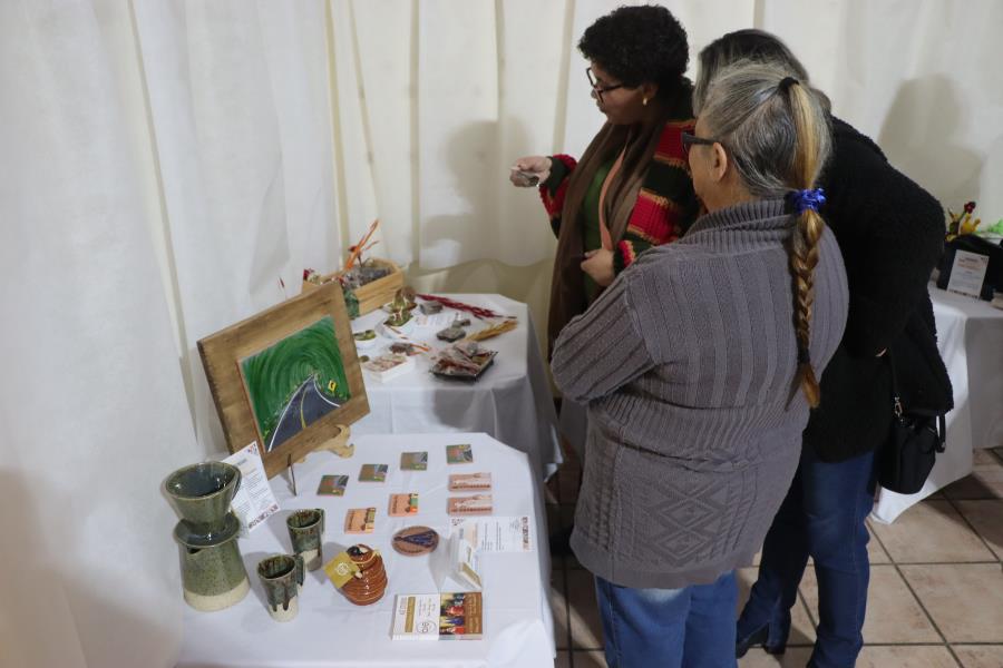 Abertura da exposição de artesanatos marca programação de aniversário de 137 anos de Morungaba