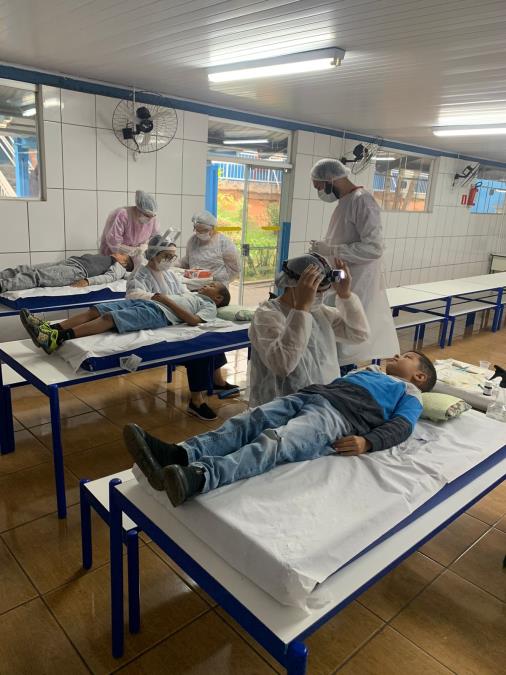 ‘Saúde Bucal’ realiza tratamento restaurador atraumático com alunos da rede municipal