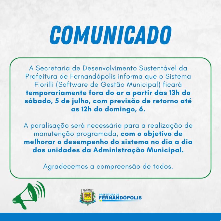 COMUNICADO