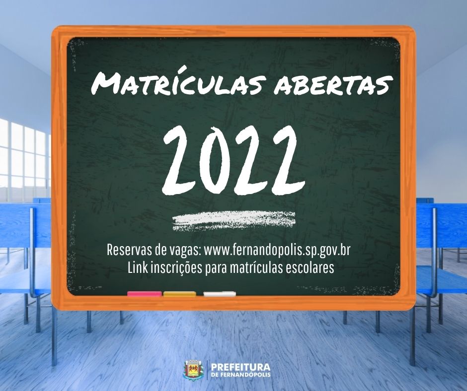 Rede Municipal de Educação abre vagas para 2.022