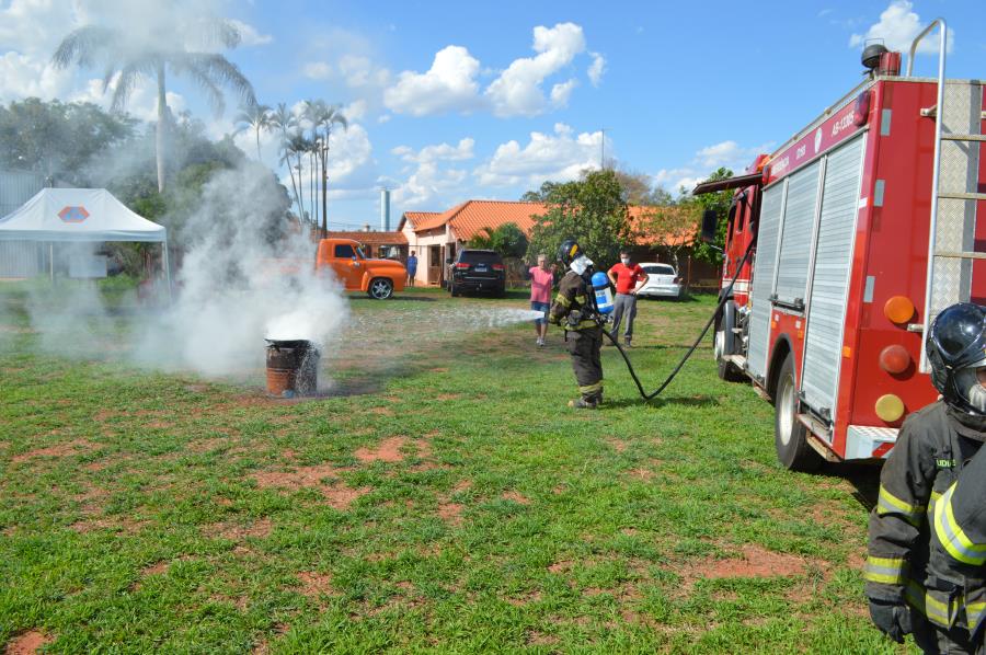 Simulado de incêndio movimenta equipes de Fernandópolis