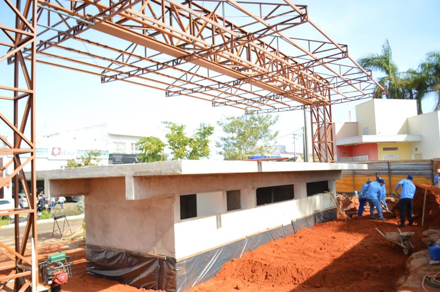 Construção da ‘Casa do Artesão’ segue em ritmo acelerado em Fernandópolis