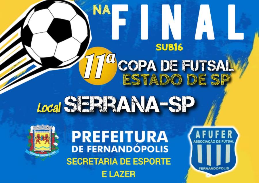 Futsal de Fernandópolis garante vaga na fase final estadual da ‘Copa São Paulo’