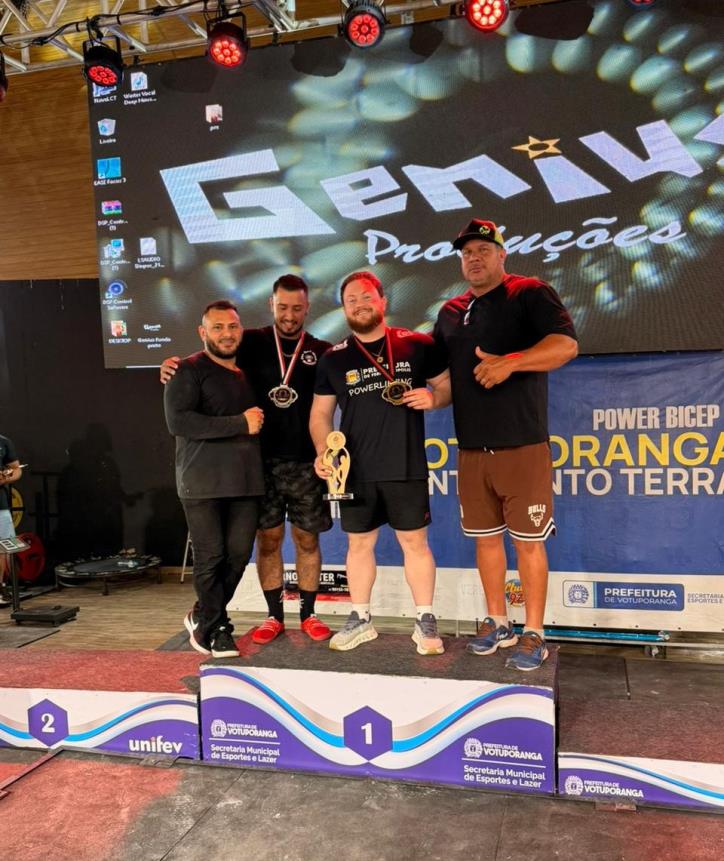 Atletas de Fernandópolis se destacam no Powerlifting e na Malha