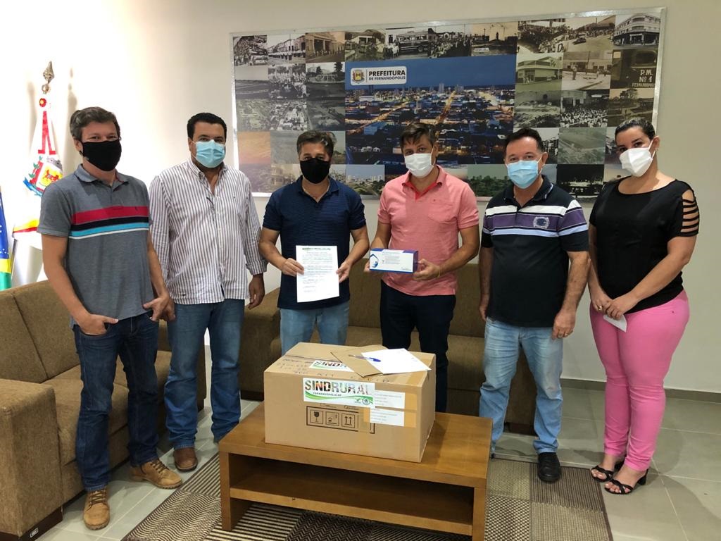 Acif e Sindicato Rural auxiliam Prefeitura no combate ao Coronavírus