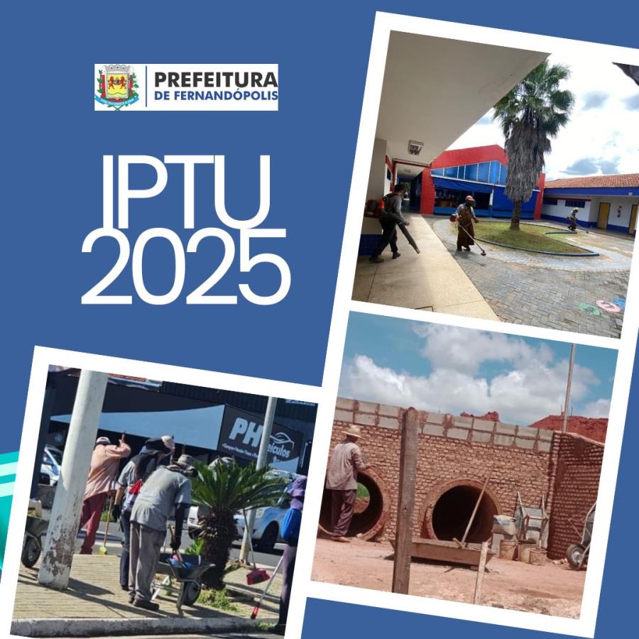 Carnês de IPTU já estão disponíveis no site da Prefeitura