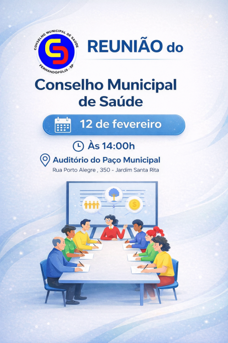 Conselho promoverá 10ª reunião ordinária na quinta, dia 12