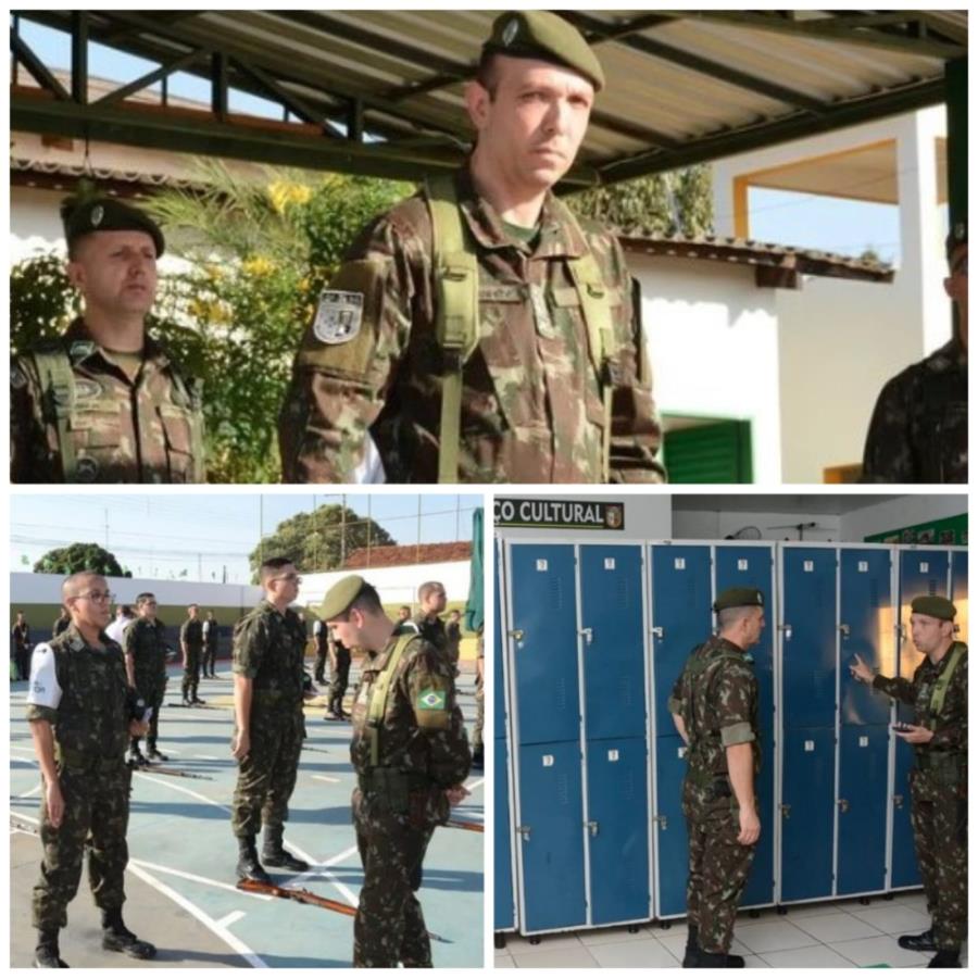 Major do Exército realiza visita técnica ao Tiro de Guerra de Fernandópolis 